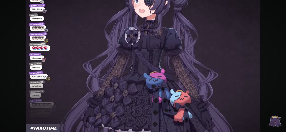 ECO_Skull's tweet photo. So cute,
So elegant,
So Ina,
Another wonderful outfit has been released.
#Takotime https://t.co/ozSkfz8Q3g