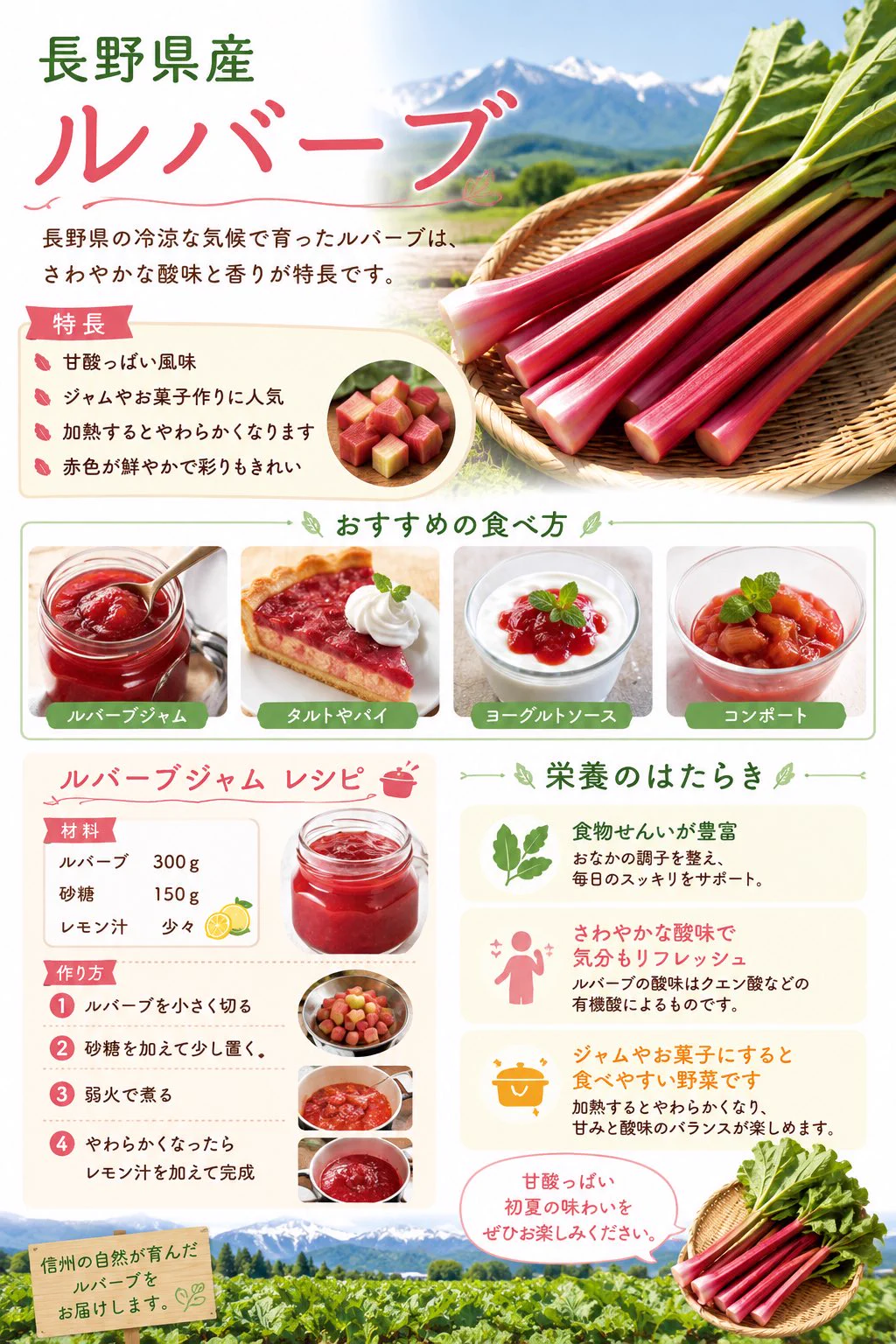 ルバーブ★信州産、コメントください 吉池 on X: 