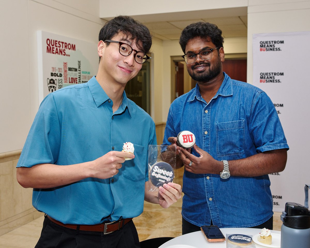 BUQuestrom's tweet photo. Sweet beginnings, even sweeter connections 🍦❤️

From day one, Questrom is about more than where you learn. It’s who you meet along the way. Here’s to the first connections of the year and all the places they’ll lead.

#Questrom #BostonUniversity https://t.co/UqyUrDm3nb