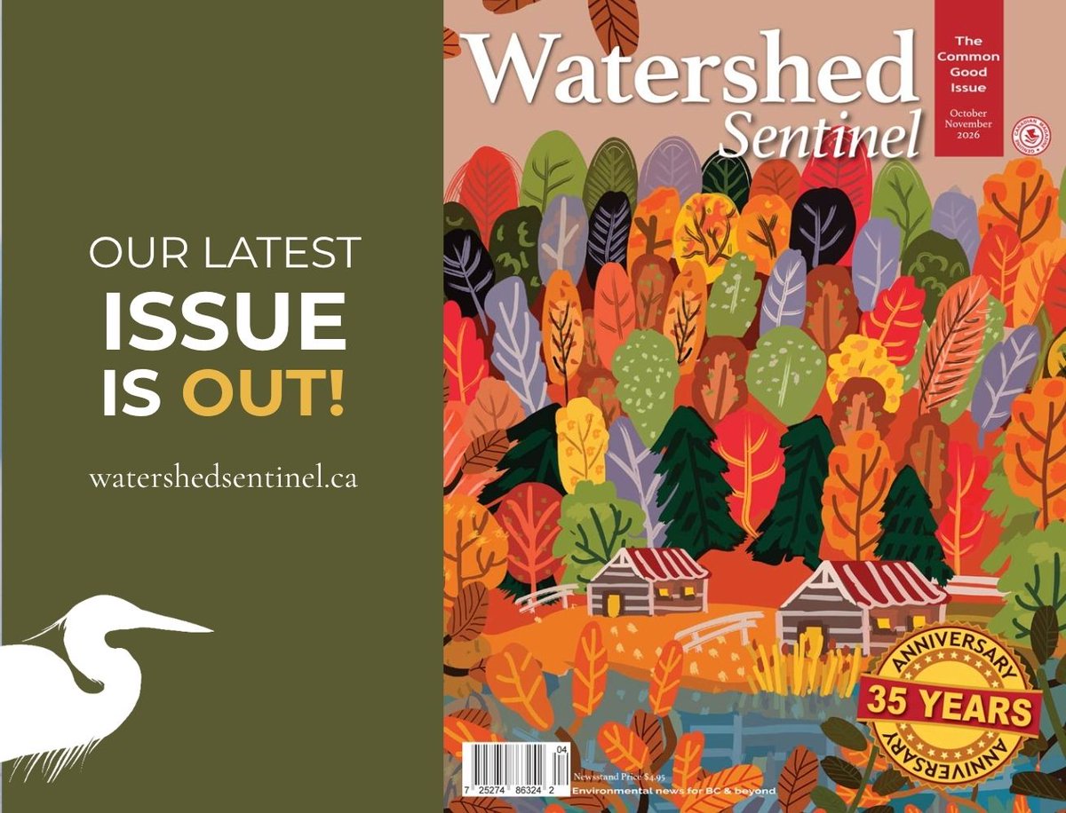 WatershSentinel's tweet photo. What does The Common Good look like in a world driven by profit? Our latest issue looks at the people and communities pushing back, protecting what belongs to all of us, and imagining a different way forward.

Don’t miss a story : https://t.co/0YnrxTqiah

#datacentre #AI #BC https://t.co/sFHy9cKYOM