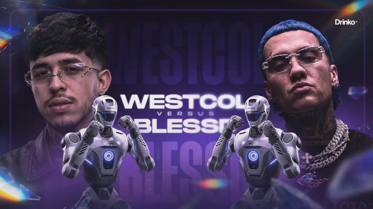 YuanYor1u's tweet photo. WESTCOL VS BLESSD SERÁ LA OCTAVA PELEA DE #STF5 CON UNOS ROBOTS ENTRÁNDOSELO EN COMBATE 

EVENTO DEL AÑO https://t.co/iX0INm7Enz