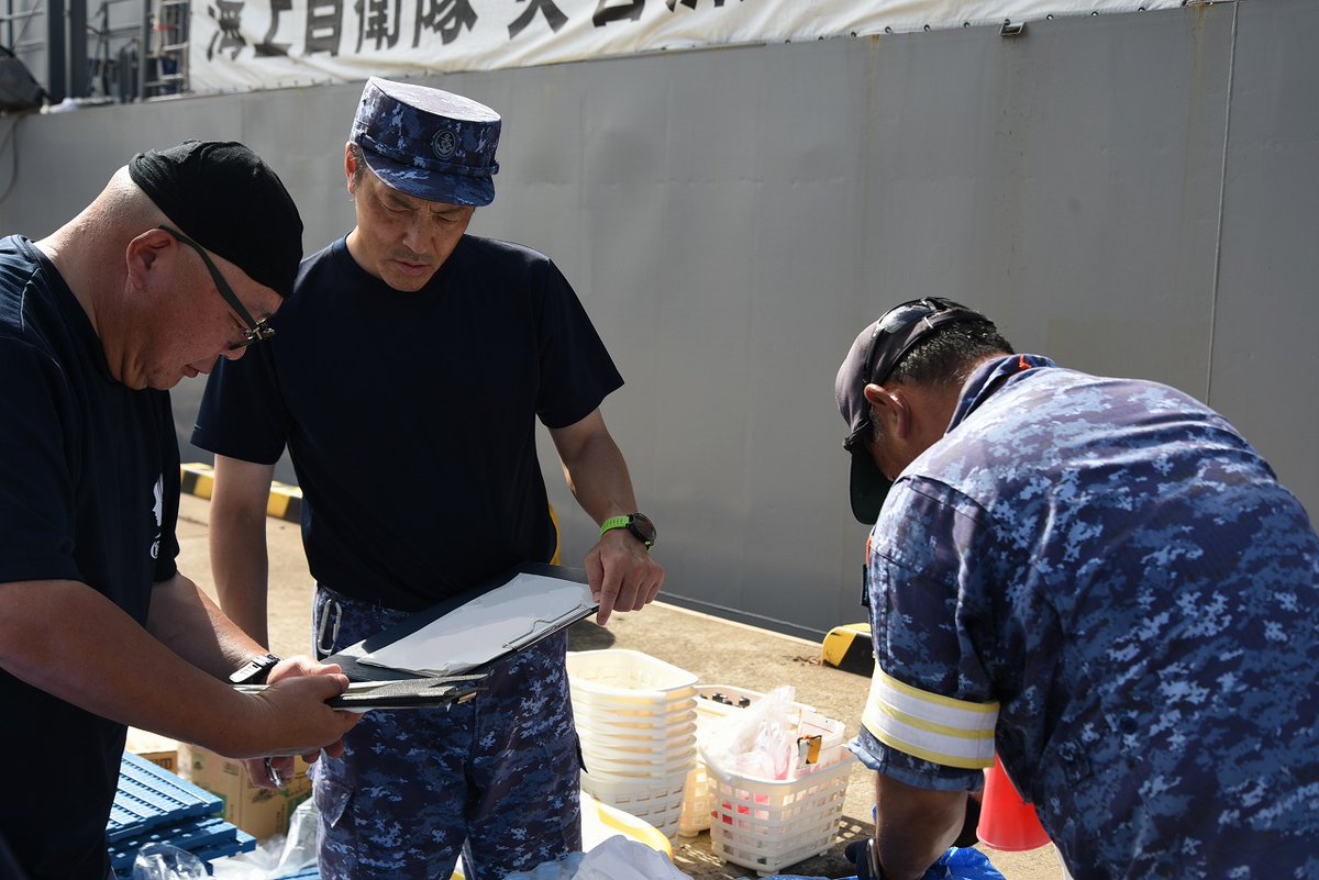 JMSDF_SDF's tweet photo. 昨日まで、自衛艦隊は、#令和８年熊本地震 における支援活動を実施して参りました。被災地での活動に従事してきた隊員各位に敬意を表するとともに、お盆期間中も含め、約１か月半にわたり、隊員の帰りをお待ち頂いたご家族・ご友人の皆様に心から感謝を申し上げます。 https://t.co/LehWM6N02p