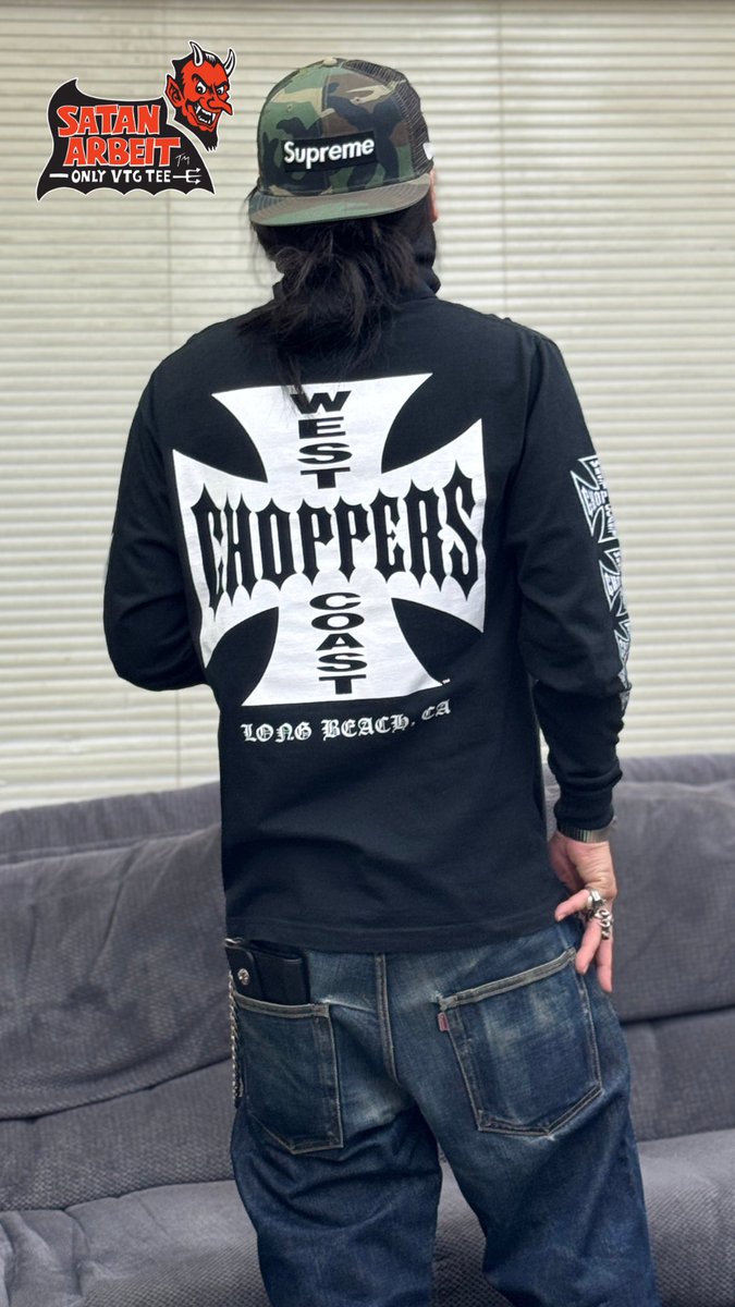 Devilsway_corp's tweet photo. WCC OG Logo LS Tee

WCCを代表するアイアンクロスLS Teeです
これぞWCCです

こちらは推定15-20頃の全然VTGじゃない個体です
生地感の厚みが全然違います

クオリティはメチャクチャ高いので、ガンガン着込んでクラック、フェードさせます

#westcoastchoppers
#vintagestyle
#supreme
#chromehearts https://t.co/UTKIc15Trj