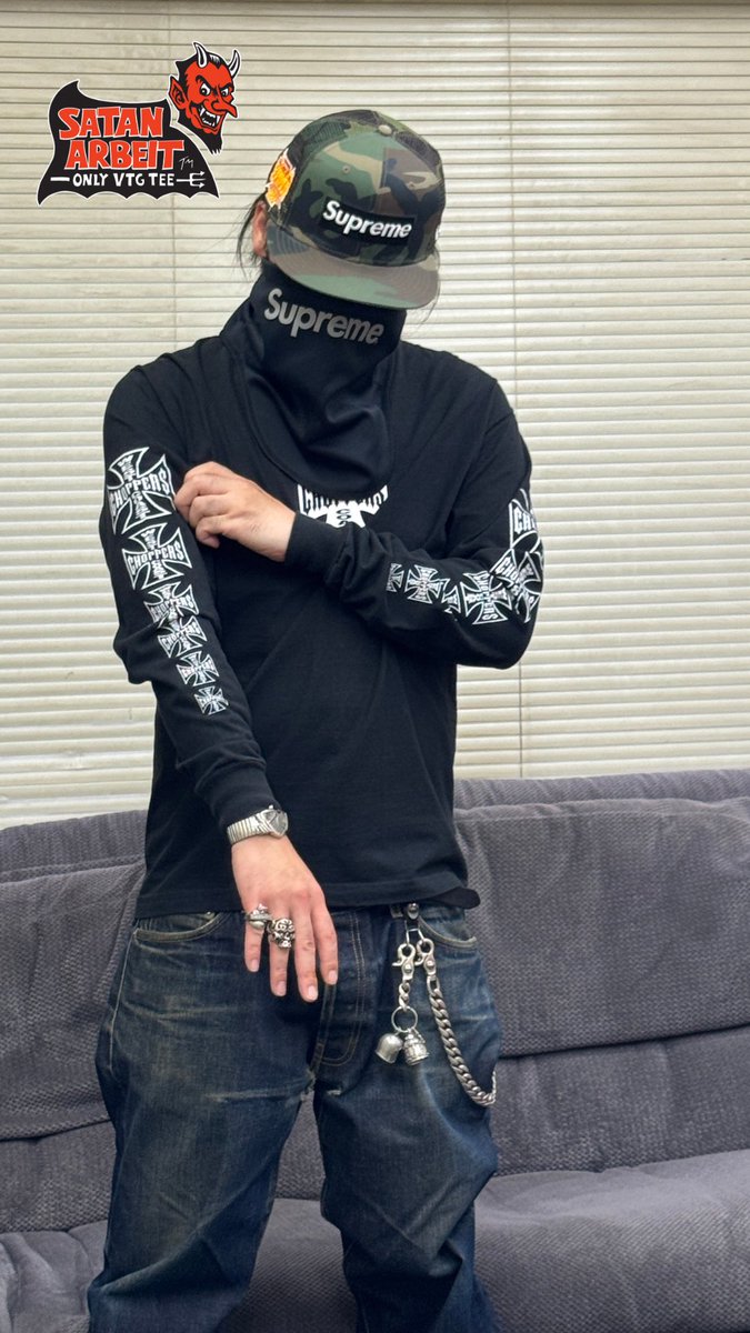 Devilsway_corp's tweet photo. WCC OG Logo LS Tee

WCCを代表するアイアンクロスLS Teeです
これぞWCCです

こちらは推定15-20頃の全然VTGじゃない個体です
生地感の厚みが全然違います

クオリティはメチャクチャ高いので、ガンガン着込んでクラック、フェードさせます

#westcoastchoppers
#vintagestyle
#supreme
#chromehearts https://t.co/UTKIc15Trj