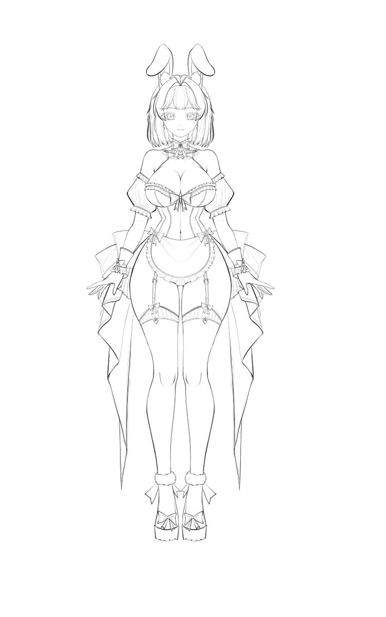 WinnyBunny_'s tweet photo. @blow_arts Hii! I’d love to share my art!
I’m still new here, so I’m really happy to meet more artists and art moots!

Here’s one of my latest works, although it’s still in the sketch stage! 💗 https://t.co/VZX3FadUfI