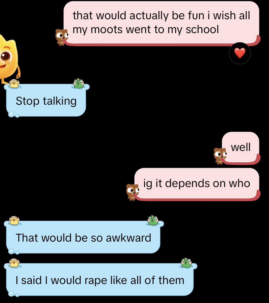 kysharu's tweet photo. what if there was oomf school https://t.co/t3derjXDrQ