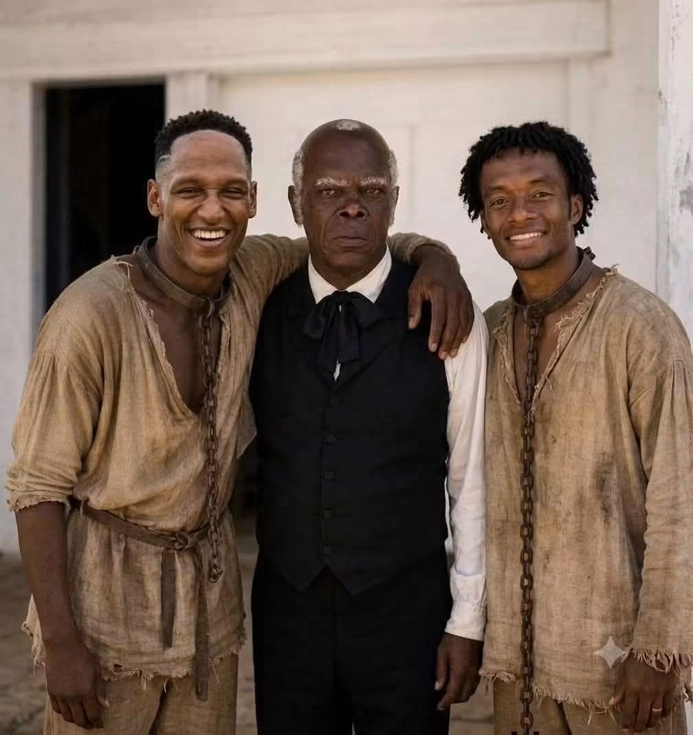 joaquinroblesza's tweet photo. Ja ja ja ja. El trío de negros que defienden a sus amos blancos. Apestan https://t.co/LAsTJKdLX7