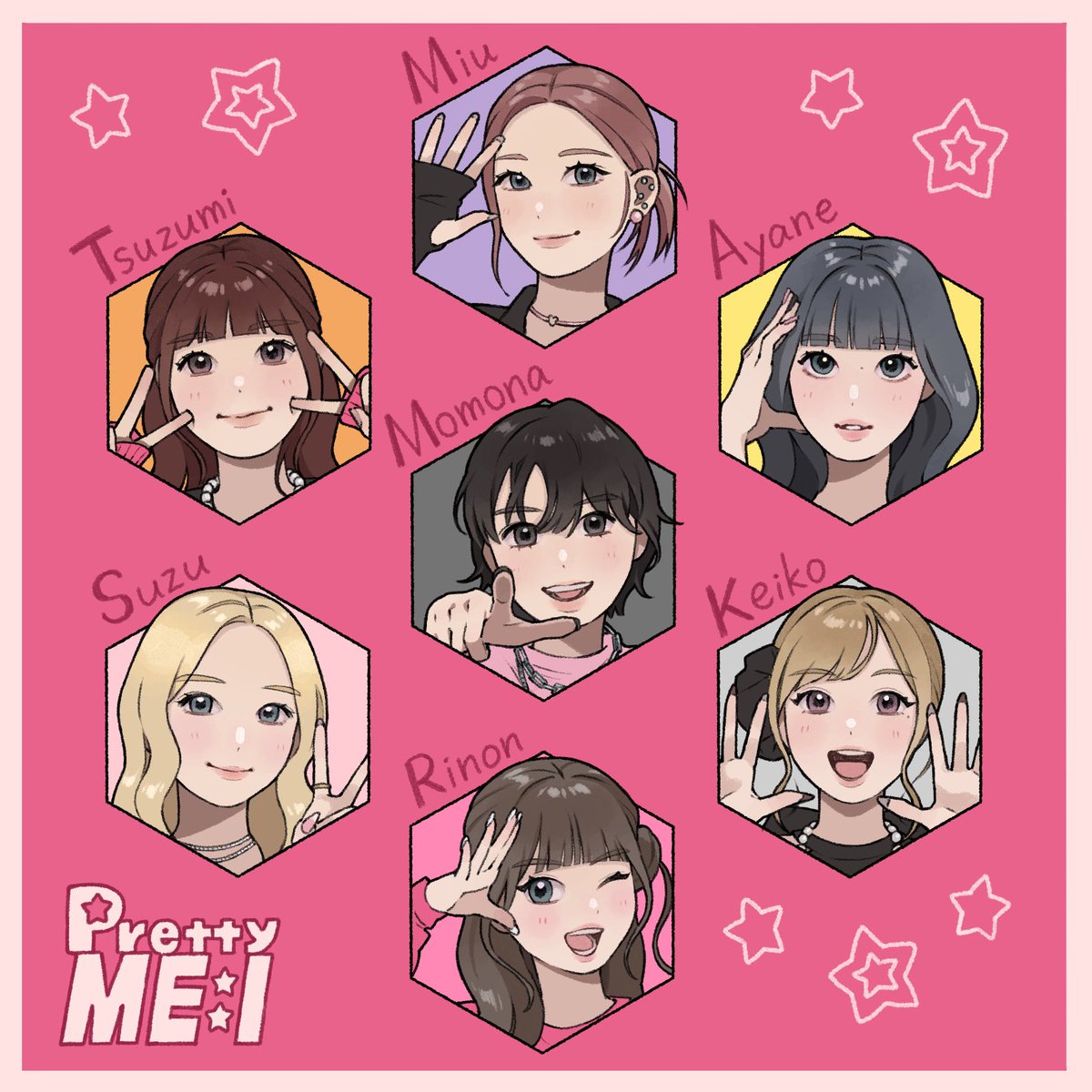 AutuMoon__'s tweet photo. ⭐️
#ME_I_fanart 
#ME_Iおえかきチャレンジ https://t.co/gEq2sFrcEp