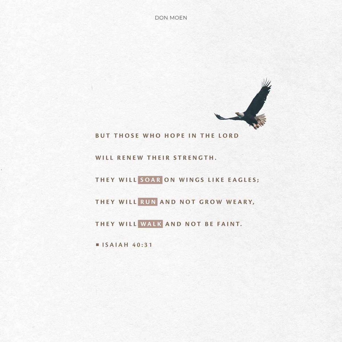 donmoen's tweet photo. A promise of HOPE and REDEMPTION that will SUSTAIN you through the trials of life!
#hope #redemption #savior #donmoen https://t.co/EMeFInaTUP