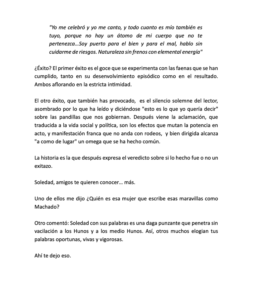 gutierreztrejof's tweet photo. A Soledad Morillo Belloso. https://t.co/JiP2HJTgal