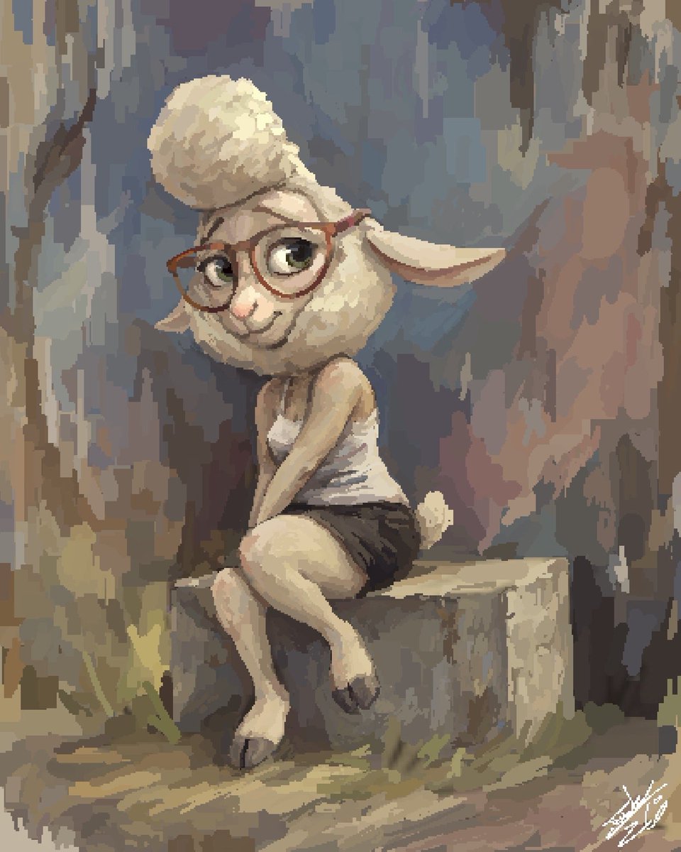 TuskOnline's tweet photo. “The Space Between Us”
-6 Hours
Software Used: Procreate
#Zootopia #DawnBellwether https://t.co/zESwp6YAM3