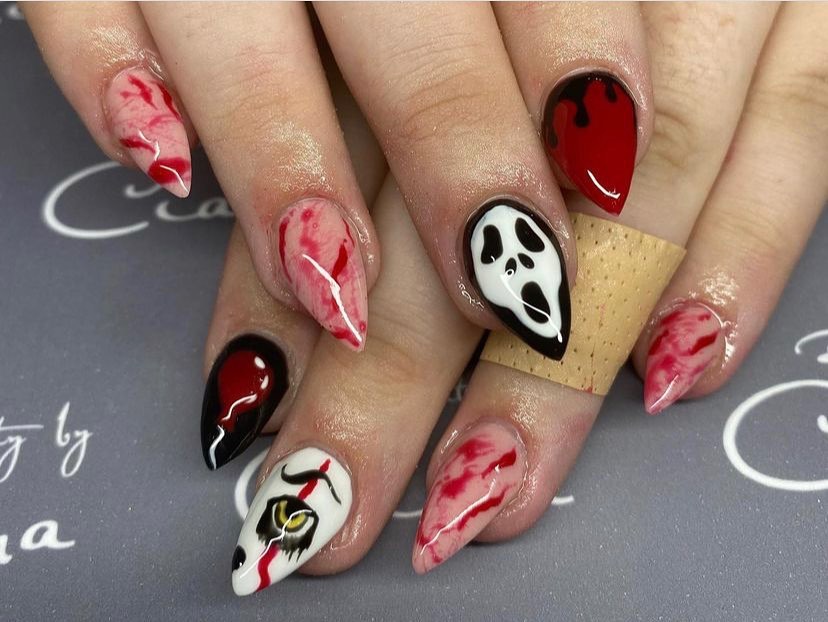 EdwinMelvi5s's tweet photo. Halloween Nails by Su 👻.. https://t.co/ZCcryHcQRe