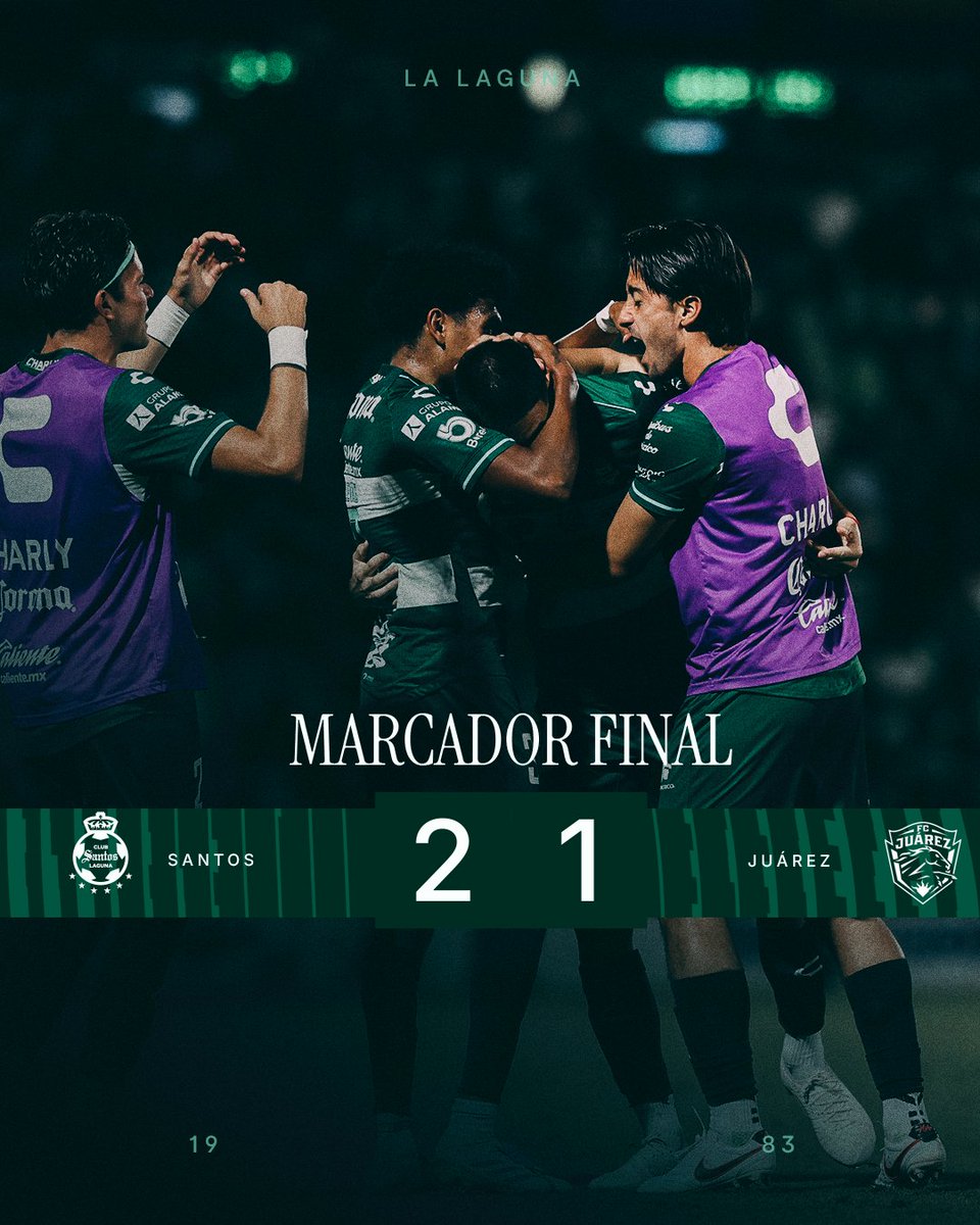 ClubSantos's tweet photo. ⏱️ 90' | ¡Triunfo de los Guerreros en el Estadio Corona! 
¡Gracias por su apoyo, Afición! 

#SAN 2️⃣ - 1️⃣ #JRZ | #PORTITODOSINTINADA https://t.co/cH70ffOiyK