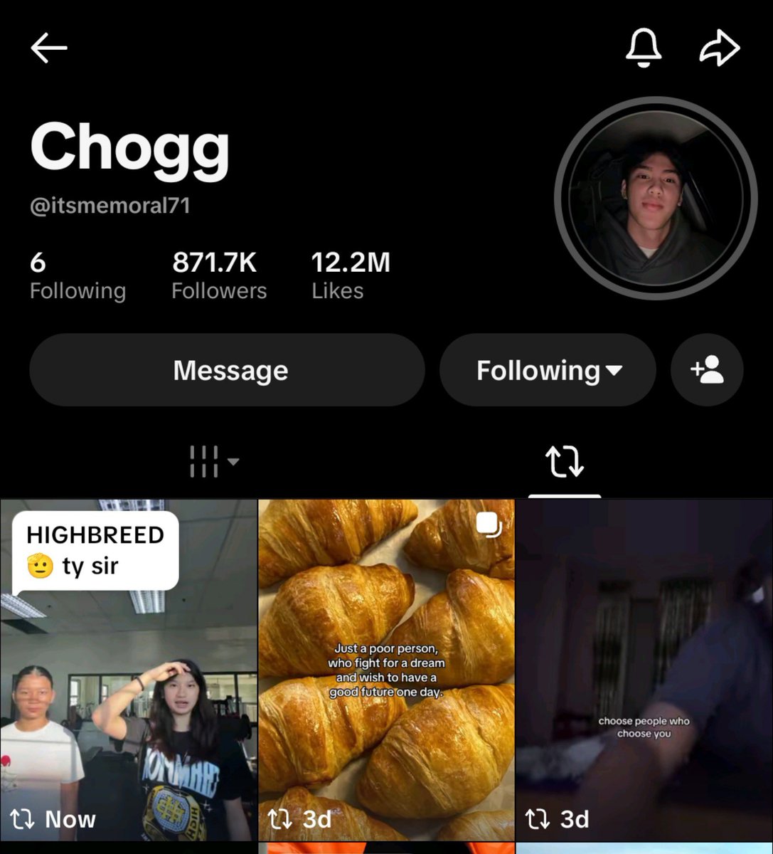 unknownfiles__'s tweet photo. ANO GAGAWEN KUNG SI CHOG NA MISMO NAG FLEX?! EDI I FLEX DIN. I MEAN COMING FROM THE HIGH BREED CLOTHING LINE OWNER NA MISMO YAN OH 🫠🫠🫠 https://t.co/w34SJxVBnW