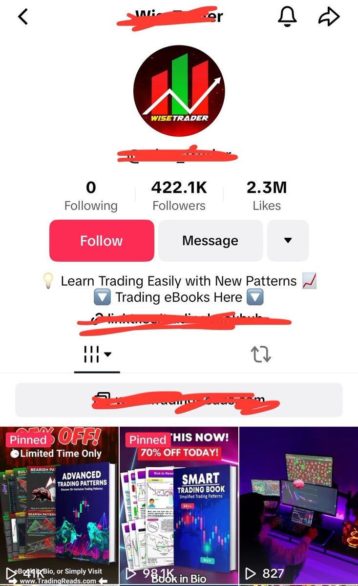 Lupin_Ai_Coder's tweet photo. Faceless TikTok accounts selling digital products are the new goldmine

I use AI to auto-generate 500+ posts in 13 mins
Grow → Monetize → Flip

Each account pulls $3K+/month before I sell it for $5K+

RT + Comment “FLIP” and I’ll DM the exact system (must be following). https://t.co/lL7B5vl4vm