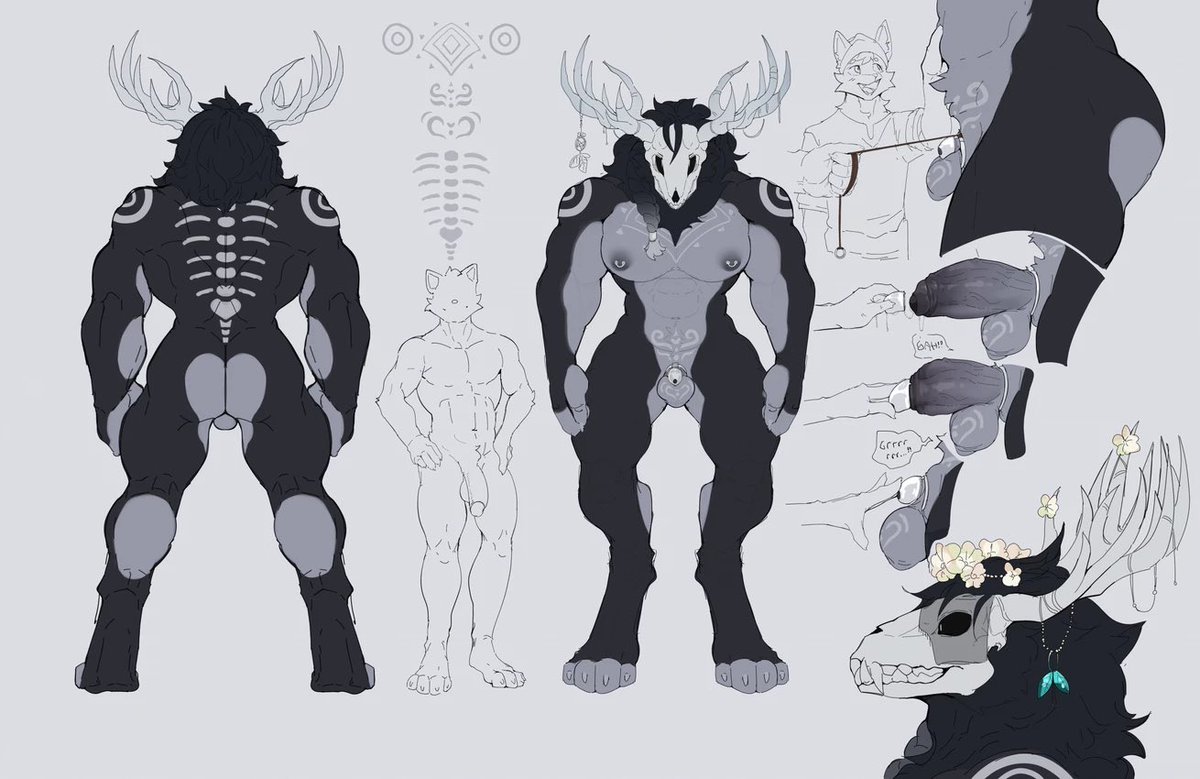 NEEDY_BEAST's tweet photo. Reference sheet belongs to @/KaKhaOya 
———————————— https://t.co/77sLeH8Z7H