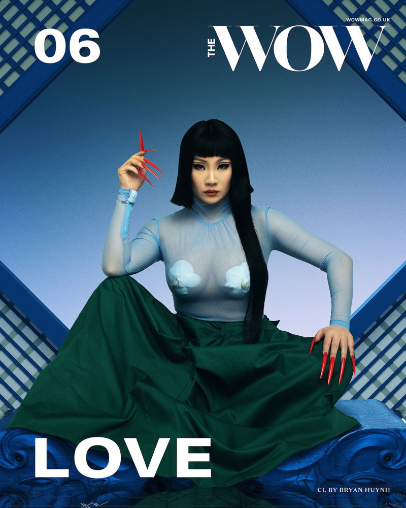 gzbstoriez's tweet photo. CL photographed by Bryan Hyunh and styled by Cece Liu for The WOW Magazine Issue 06, 2022 https://t.co/vGa4KSYDiK