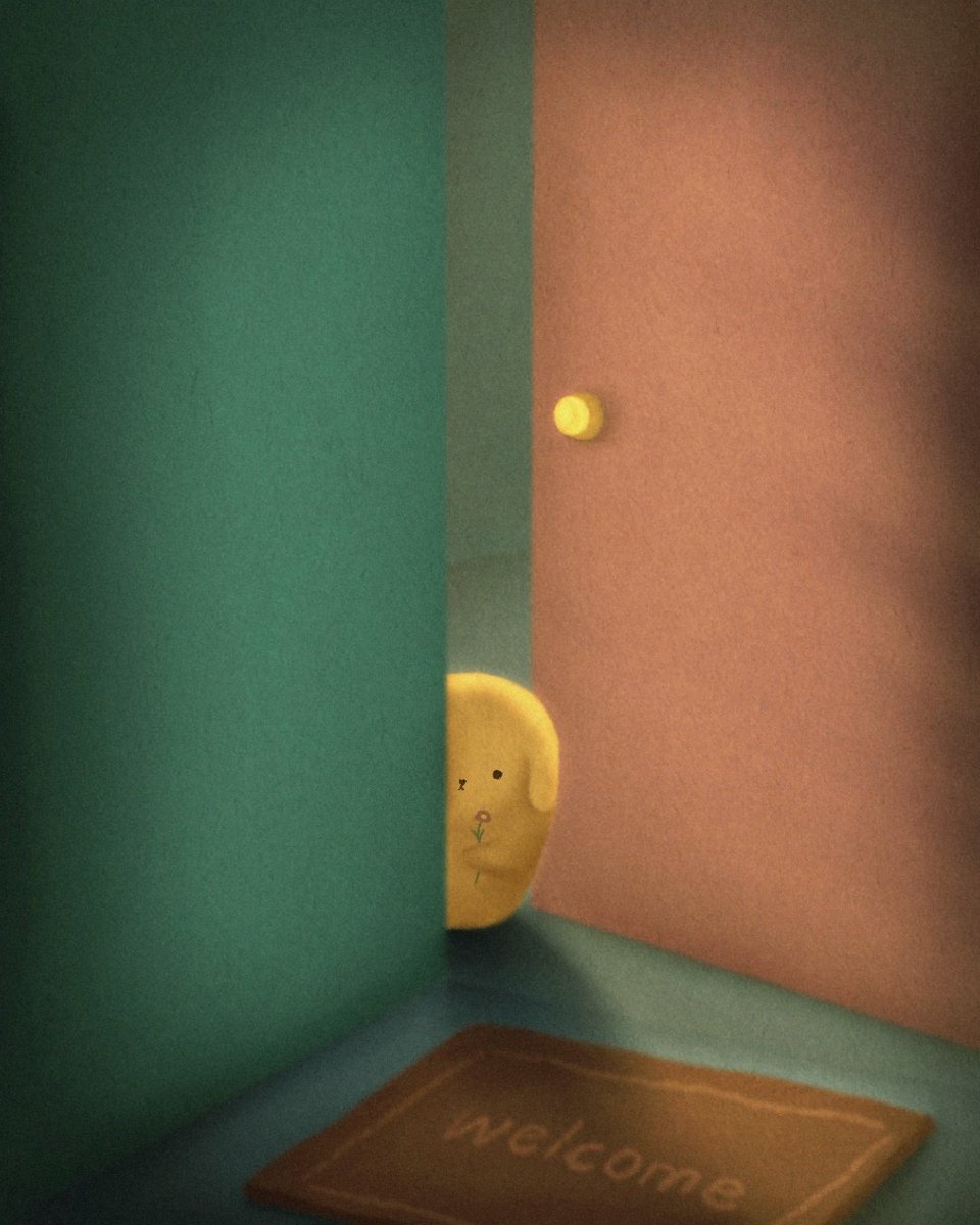 caysishere's tweet photo. 29 Monday: Peekaboo! 👀🌸

Good morning, pupu!

Cays is peeking around the corner with a little flower just for you. 🐶 

Take Monday one gentle step at a time. Cays is always here for you. 🤍🐶

#caysroom #mondaywithcays https://t.co/zQUxTMN33B