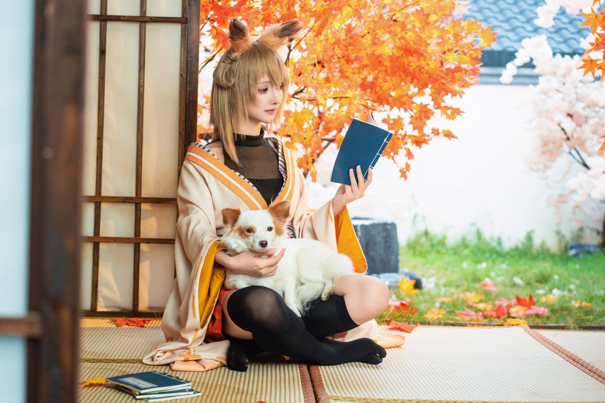 NinjaMustDie_JP's tweet photo. 最近、戌時は何やら悩んでいるみたい。だって一日中机のそばであれこれ落書きしたり、ぶつぶつ言ったりしてるんだもん。
「上にめくってジャンプ、下にめくってジャンプ、ジャンプ、下にめくって？」
「ちがうちがう、下にめくって、上にめくって、ジャンプ、ジャンプ、下にめくって……のはずだよ……」
ここ数日、彼女は何か大事な決意をしたらしく、とうとう真剣に挑戦状を書いたみたい。まさか、この前犬太郎に乗ってたあいつに宛てたものなのかな？
それからというもの、戌時は猛特訓を始めたんだ……
「がんばれ戌時！早く強くなってあいつをやっつけようね！」

#忍者マストダイ #ニンマス