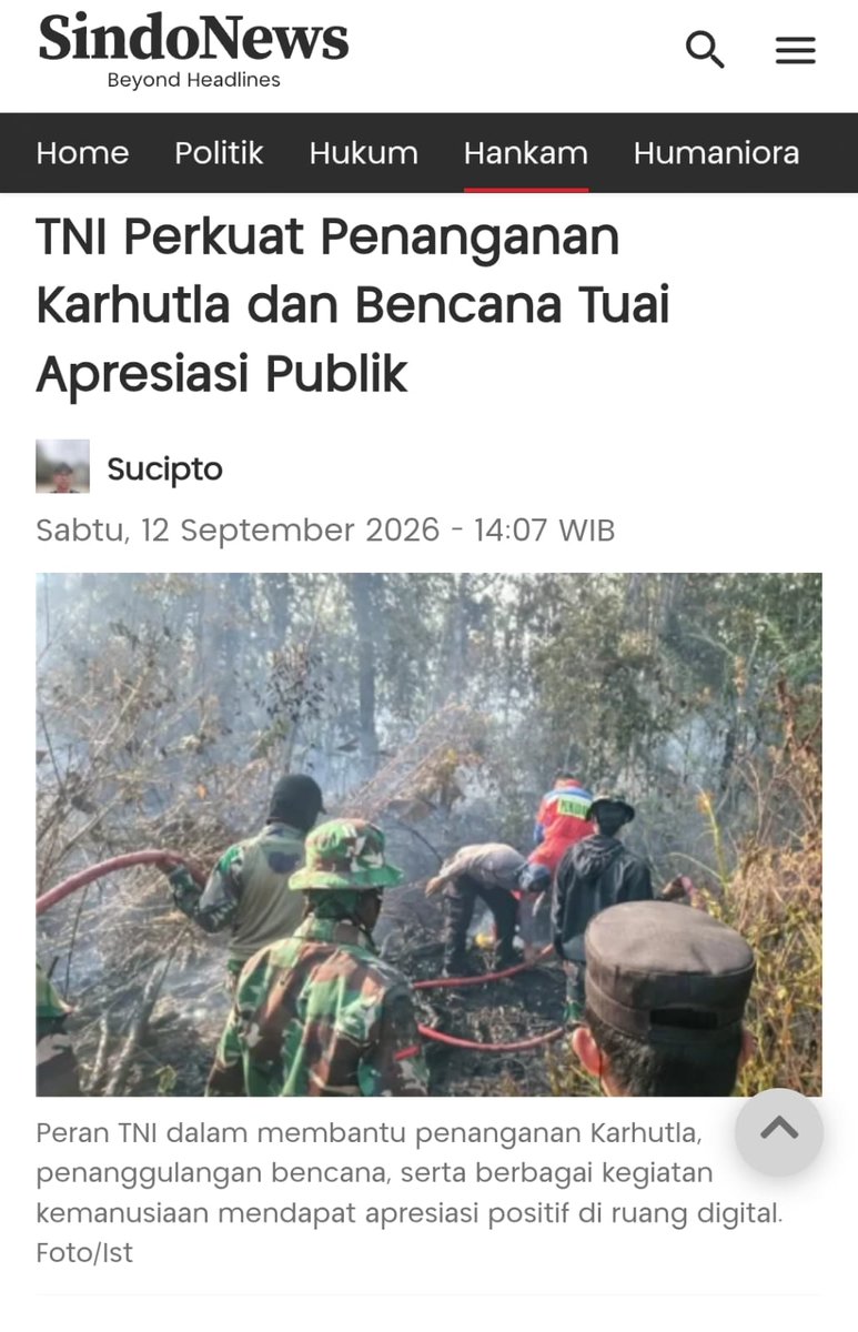 singaparnaet's tweet photo. Ada rasa salut melihat Bapak bapak TNI tetap menjalankan tugas di tengah situasi seperti ini. Semoga semuanya aman.  #SetiaUntukRakyat https://t.co/30O3x1UT6J