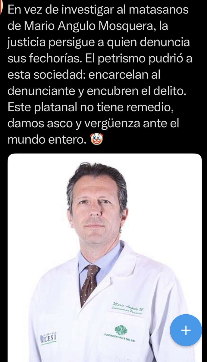 DIAPOLA's tweet photo. @ABDELAESPRIELLA @jrestrp No olviden investigar a la @FVLCali @MinSaludCol, allá hay un endocrinólogo que está haciendo procedimientos que deberían ser prohibidos y se debe  proteger a nuestros niños . 

Por eso quieren encarcelar a @samueladriang , el los la puesto en evidencia . https://t.co/O3P93yWYZz