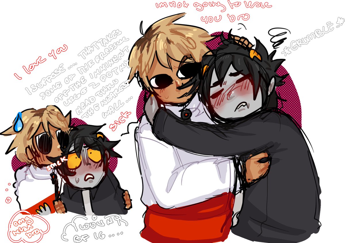 Inappleswetrust's tweet photo. KARKAT: JUST SPENT 4 SECONDS ALONE WITH MY THOUGHTS
#davekat #homestuck #guacward https://t.co/4GCtTsXGBP