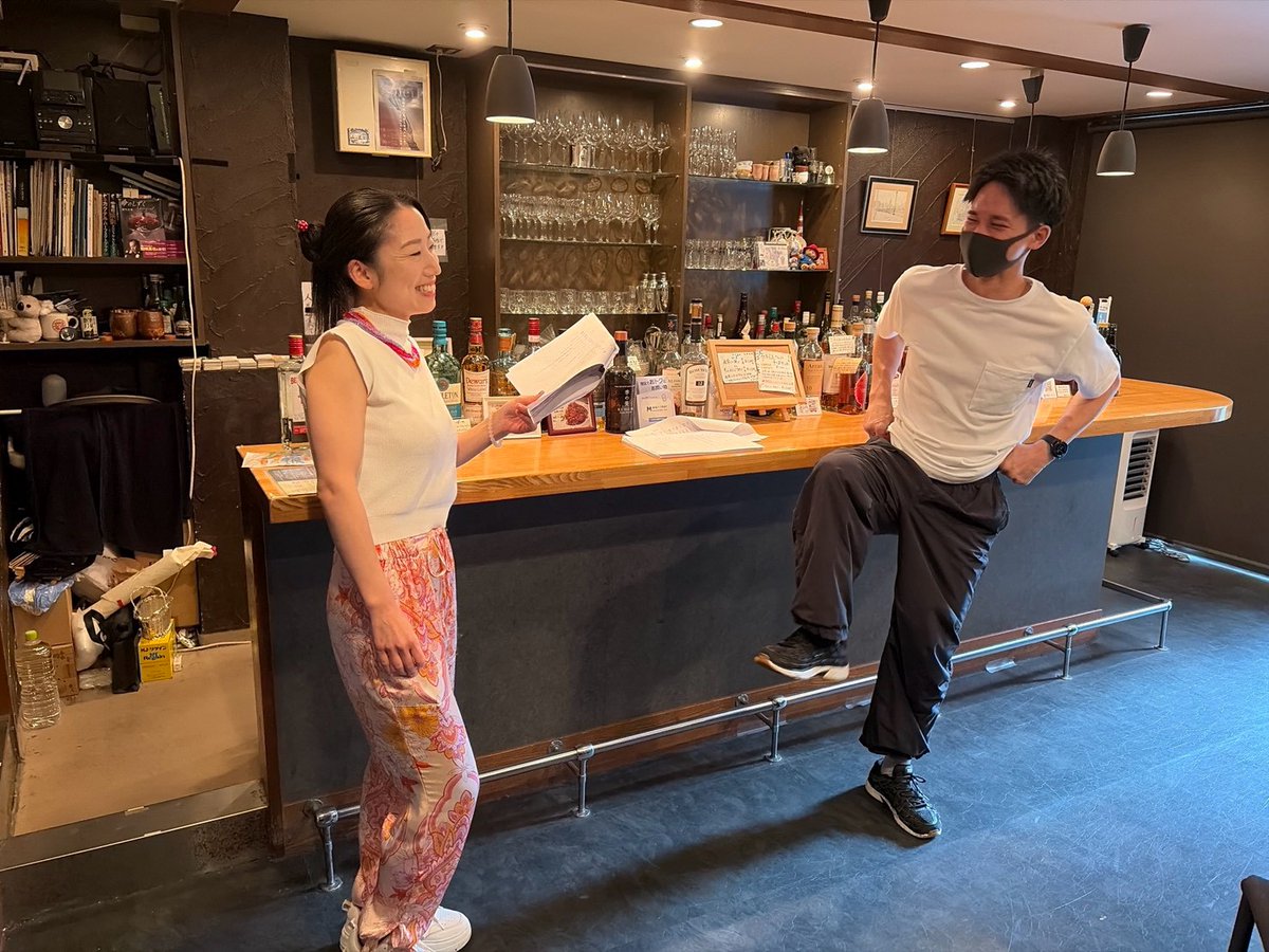 FumikiYukawa's tweet photo. 本番まで一か月を切りました！は、早い・・・。
　
稽古は順調そのものでありながら、これから工夫できるところがヤバいほどあることにめまいすら覚えますｗ
　
「観に来て良かった！」と素直に思っていただける作品を目指して邁進しますので是非ご予約ください↓
https://t.co/DqT6a7qM6p
　
＊「扱い」のところでお知り合いの役者さんやスタッフを選択ください。 
＊応援チケットを選択された場合は、通常チケットの差額の５００円をその出演者・スタッフに直接支払うものです。