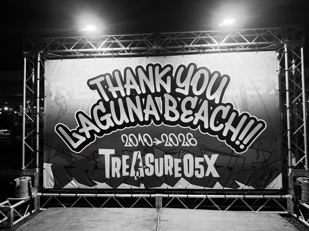 NAOKI_ROTTEN's tweet photo. TREASURE05X 2026
蒲郡ラグーナビーチ FINAL 
@TREASURE05XOffi 

18時10分始まりの
粋な計らいから矢継ぎ早に ご意見無用スタイリー
昨夜が今まで数々の
ラグーナビーチん中で
超絶溢れすぎて漲ってやした

ごおっつぁんです
ありがとうございました

また必ずや

📷 マネージャー
ちゃんみか https://t.co/JUk58nENnj