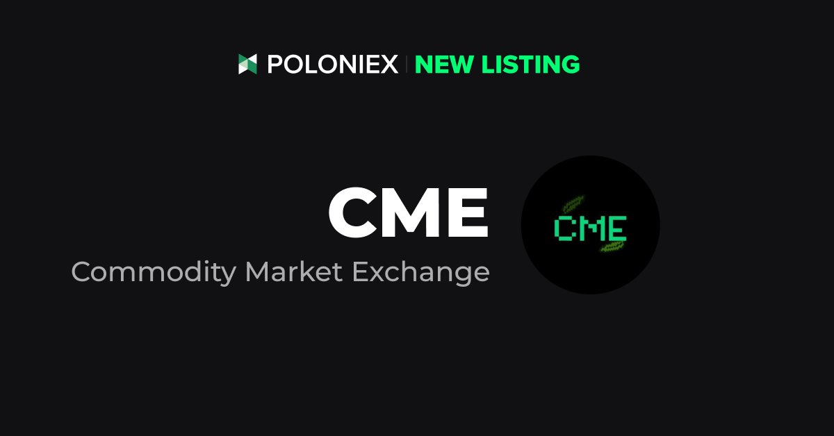 Poloniex's tweet photo. 🔥Poloniex New Listing $CME  @launchonCME 

✅Deposit opens: Sept 14st,  06:00 (UTC)
⏰Full trading starts: Sept 14st, 08:00 (UTC)

https://t.co/tHIOTs0ZSR https://t.co/ZtXqxJb2tQ