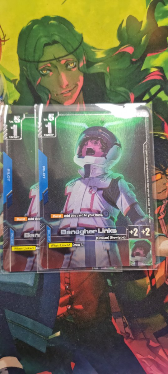 3rikB0n6's tweet photo. Top 4 for Gundam 1st Anniversary event w/ BW Strike Freedom

Been running this list since Newtype season (Banaghers pictured) and does well into varied matchups. 

Hoping to hit a serial EX base at my next event! https://t.co/bCARZfdxiE