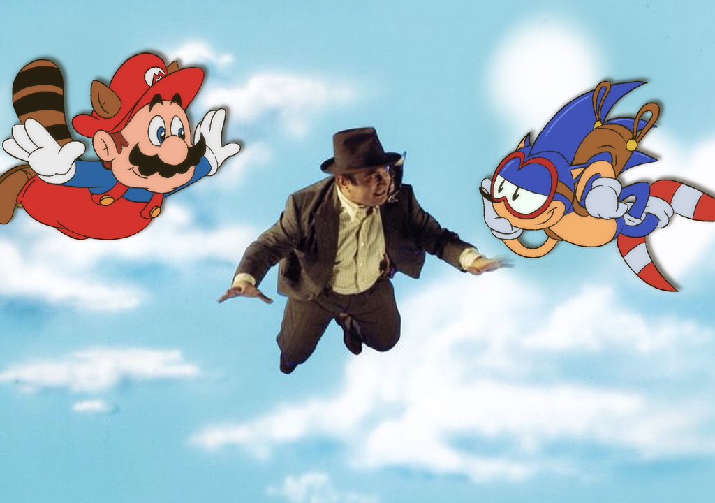 kris_Draws2002's tweet photo. Who framed Roger rabbit but with Mario and sonic lol https://t.co/XCJJGxAPD1