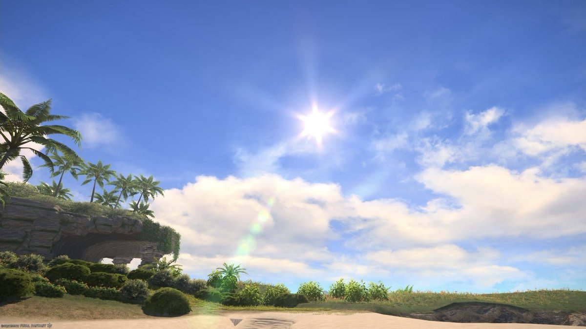 koburamuh's tweet photo. アロアロ景色もbgmも最高🐘
#FF14 https://t.co/Jl3sJ0QkHd