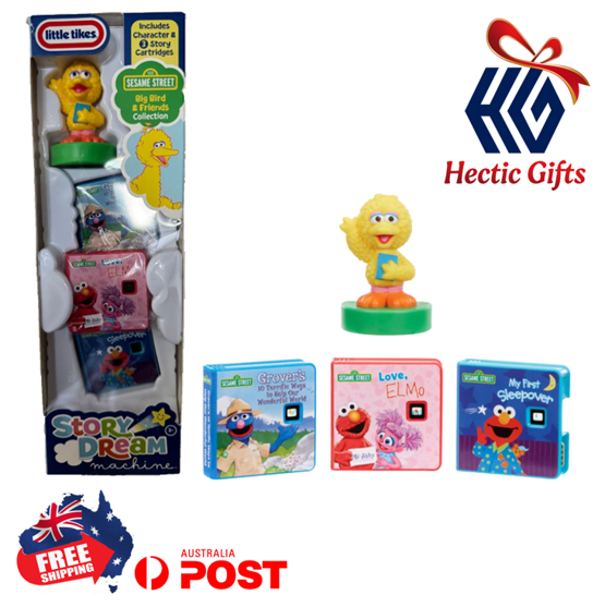 HecticGifts's tweet photo. NEW Little Tikes - Story Dream Machine Sesame Street Collection Story Cartridges
https://t.co/3eplH7TPvT
#New #HecticGifts #LittleTikes #StoryDreamMachine #SDM #SesameStreet #BigBird #Elmo #Grover #Gabby #Story #Cartridges #Kids #FreeShipping #AustraliaWide #FastShipping https://t.co/12lLODed2l