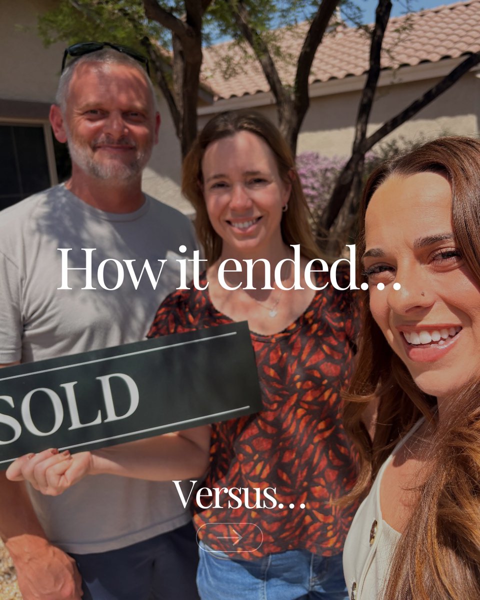 CityGabi's tweet photo. From Cincinnati to Cave Creek, remotely and stress-free. Elisa found the perfect home, and I handled every detail from inspections to closing. They arrived in Arizona and drove straight to their new front door. https://t.co/tOfe9FXabe