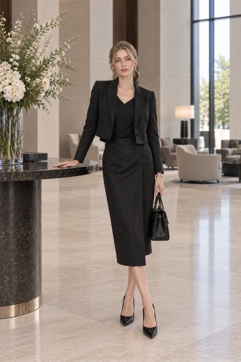 MARYLING_'s tweet photo. She doesn’t wait for a seat at the table. She creates her own. 
Tailored confidence for a woman in charge of her own story.
#MARYLING #WomenInBusiness #PowerDressing #ExecutiveStyle #OfficeStyle #ModernWoman #QuietConfidence #Workwear #LuxuryFashion #WomensFashion https://t.co/gpHQMi1OOa