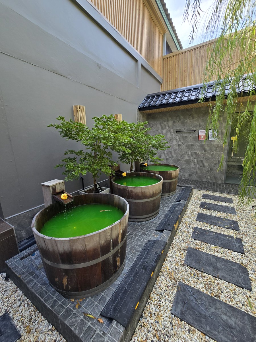 CutiesVivi's tweet photo. ณ Onsen ♨️♨️ แห่งนึง ในบางแสน 
ที่นี่เปิดให้แช่รวมชาย-หญิง เฉพาะวันเสาร์ และวันอาทิตย์ ช่วงเวลา 08.00 - 12.00 เท่านั้น ค่าเสียหายคนละ 350 บาท 
เราลองมา 8 โมงเช้า ไม่มีลูกค้าเลย ดีงาม 
เหมือนจ่าย 700 แล้วได้เหมาทั้ง ออนเซ็น 
ถ้ามา 2 คู่ หรือ 3 คู่ น่าจะฟินนนนน 
#คู่แท้ #คู่ชลบุรี https://t.co/vM702OJ2d1
