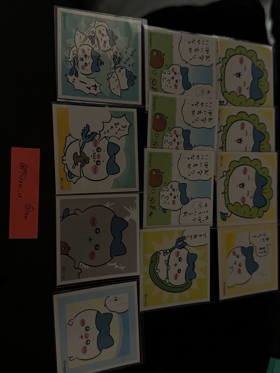 175xxu_u's tweet photo. ちいかわ　シールコレクション　あつめてシールガム　交換

譲…画像 1〜4

求…同異種ラッコ　鎧さん

比率違い当方複数可能

郵送にて交換希望。
纏めての方優先。

お気軽にお声掛け下さい♪
9/14キャンセル分追加 https://t.co/4BxGHMxnvE