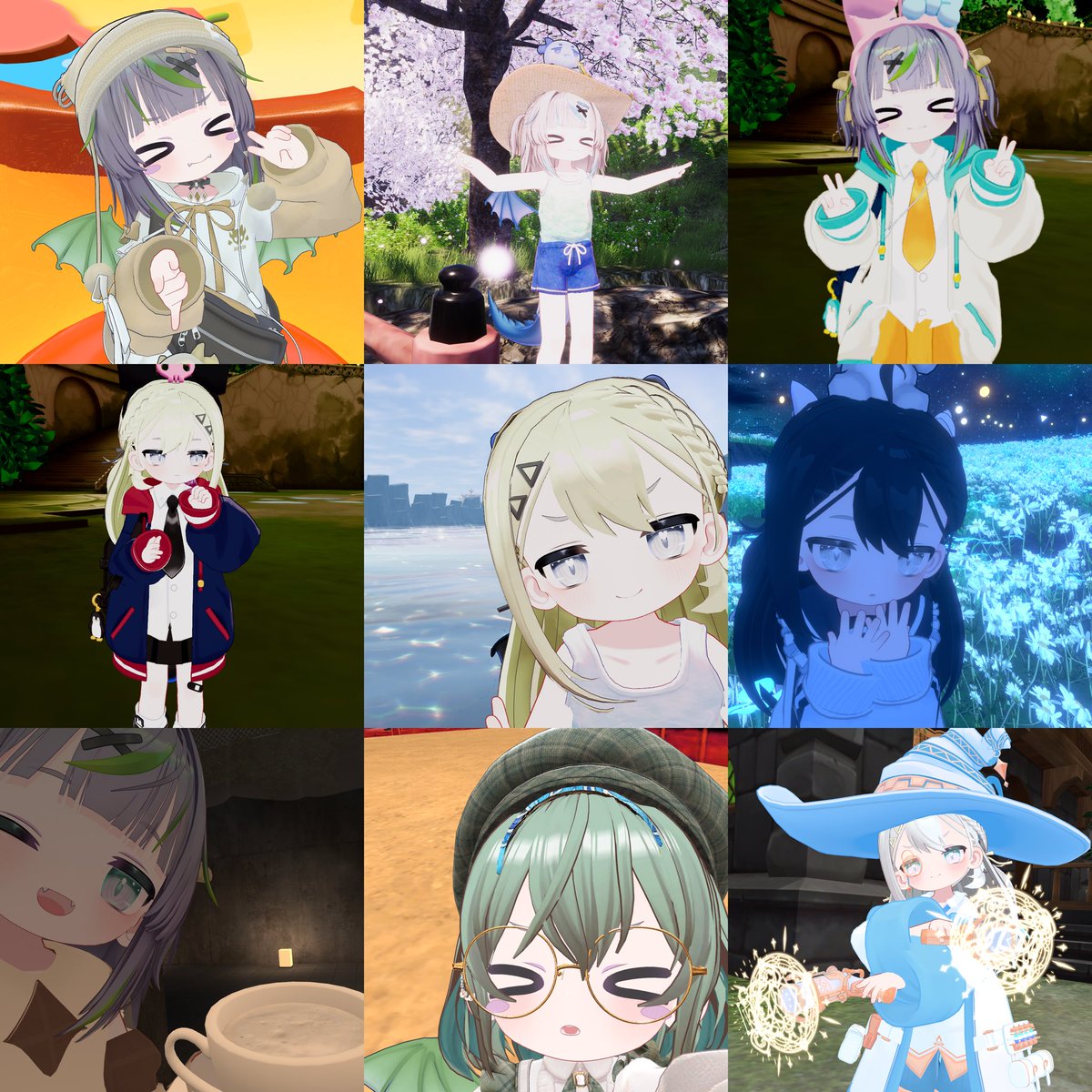 Perutan_vrc's tweet photo. 今までのリュミィ改変写真をまとめてみた！
これでも作った改変の半分くらいしか写真撮ってなかった…
今度全部撮ってみようかな🤔

後半はフォトコンに参加したおかげで綺麗に撮れた写真が多い🙌
まじでリュミィちゃん可愛いぃ！
#リュミィ3D https://t.co/XrQGCKXhEJ