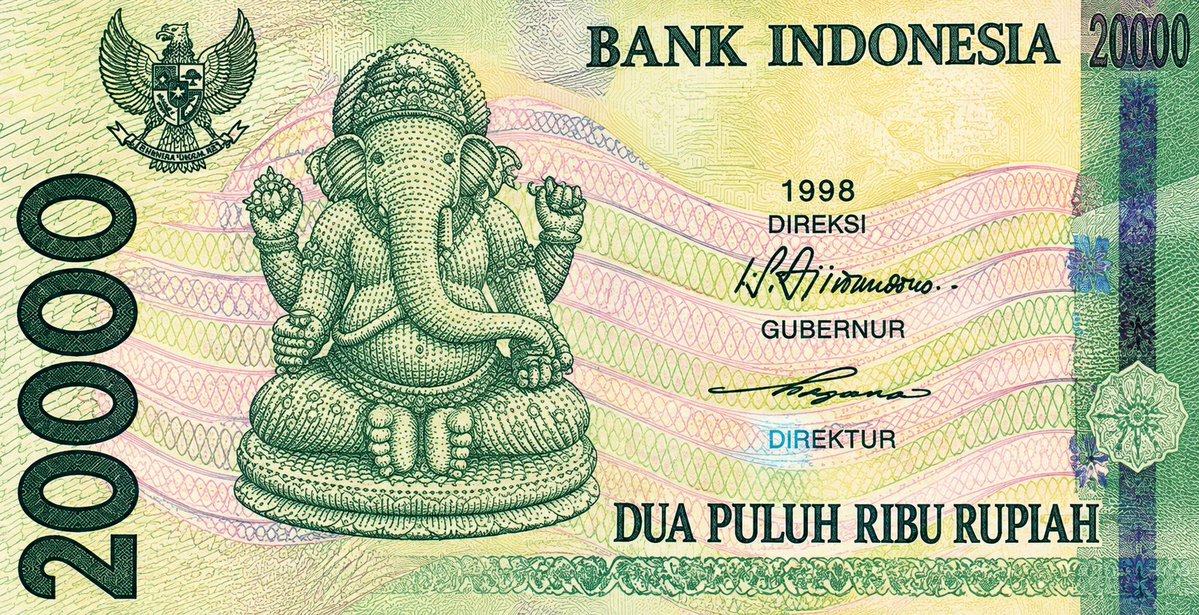 IndiaDigitalDsk's tweet photo. Which Country used the Lord Ganesha on its currency........? 
#LordGanesha https://t.co/UhgVpTpnKl