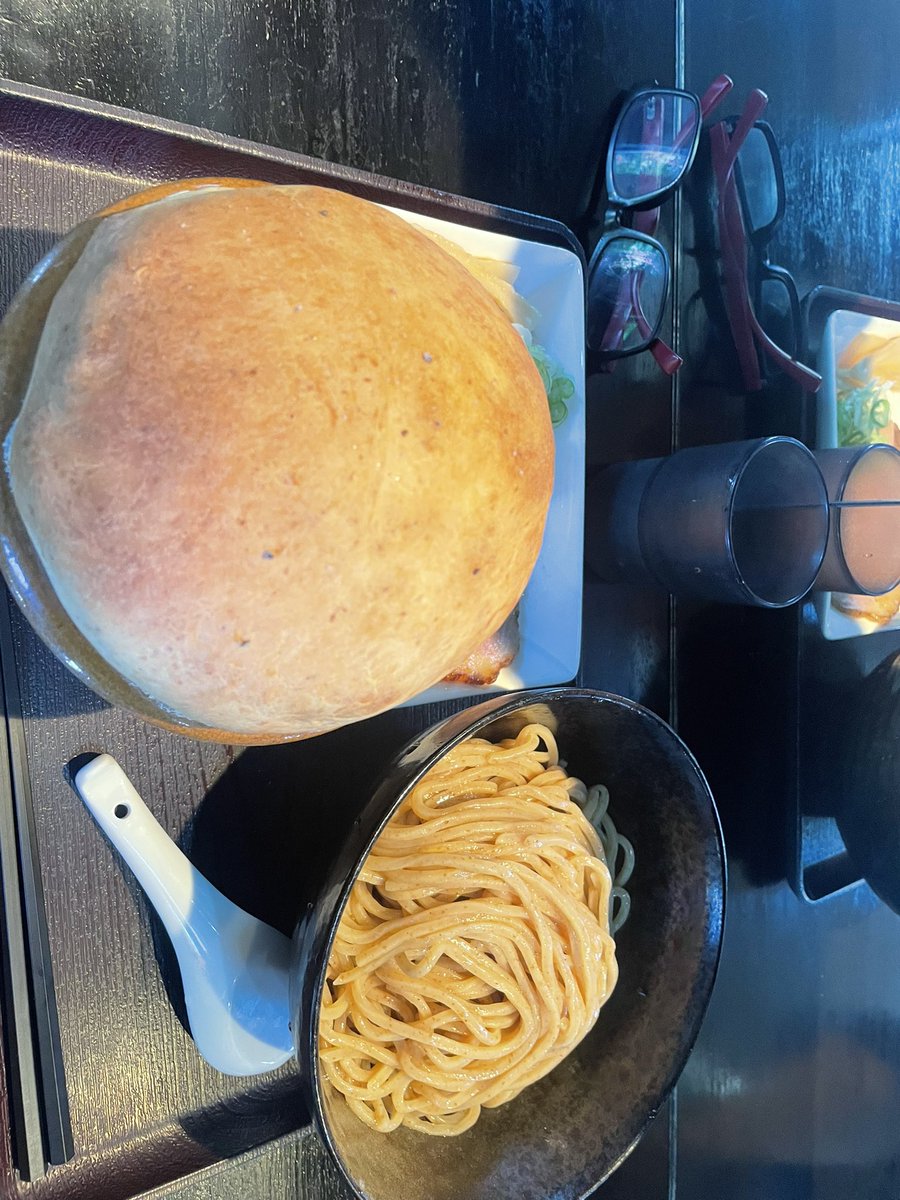 0tonchan's tweet photo. 久しぶりにパイつけ麺 https://t.co/oT4JevXYgt