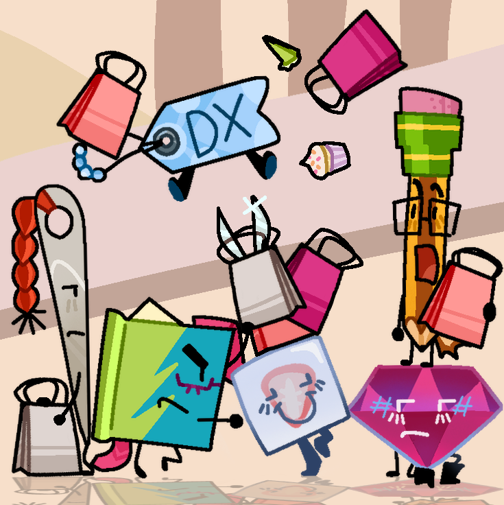 defNOT_larup's tweet photo. Its time to go shopping!! || #FREESMART SWAP AU!!
#bfdi #bfditwt #battlefordreamisland #osc #osctwt #objectshowcommunity https://t.co/VRl6SwvYq3