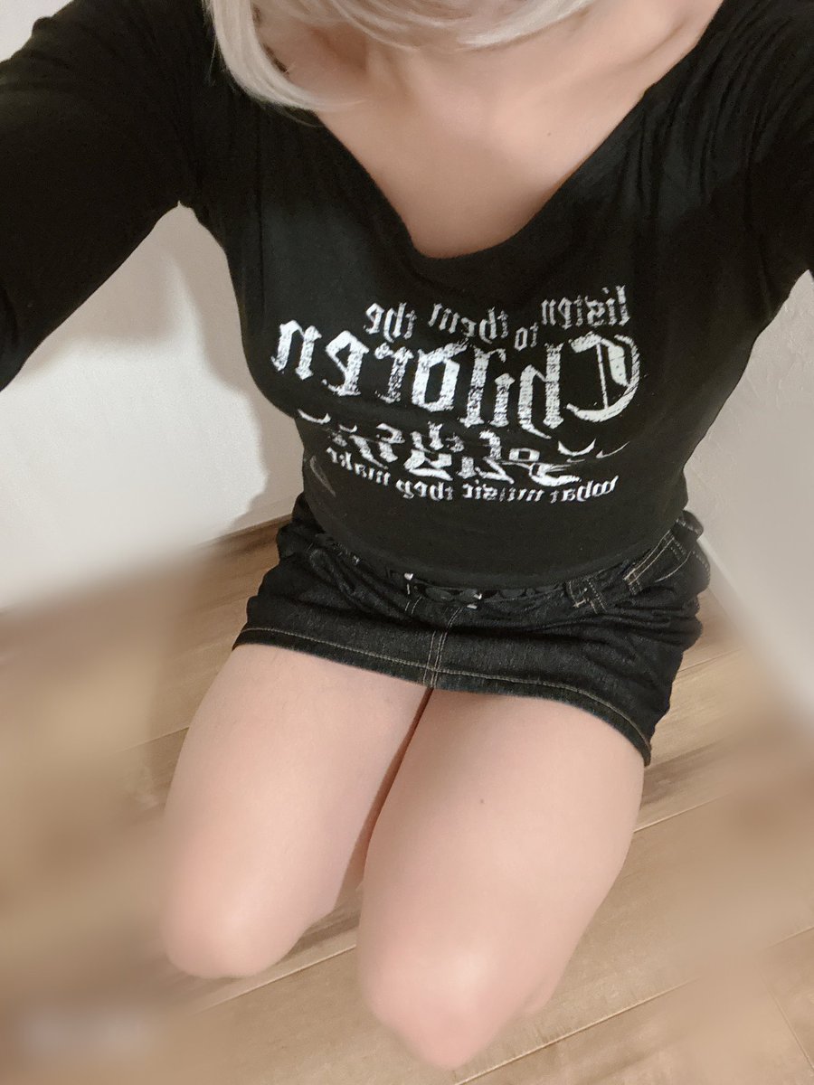 666yamada3's tweet photo. New、ウィッグ、服買いました👚
どうですか？ #女装 https://t.co/EmAxOFGUdN
