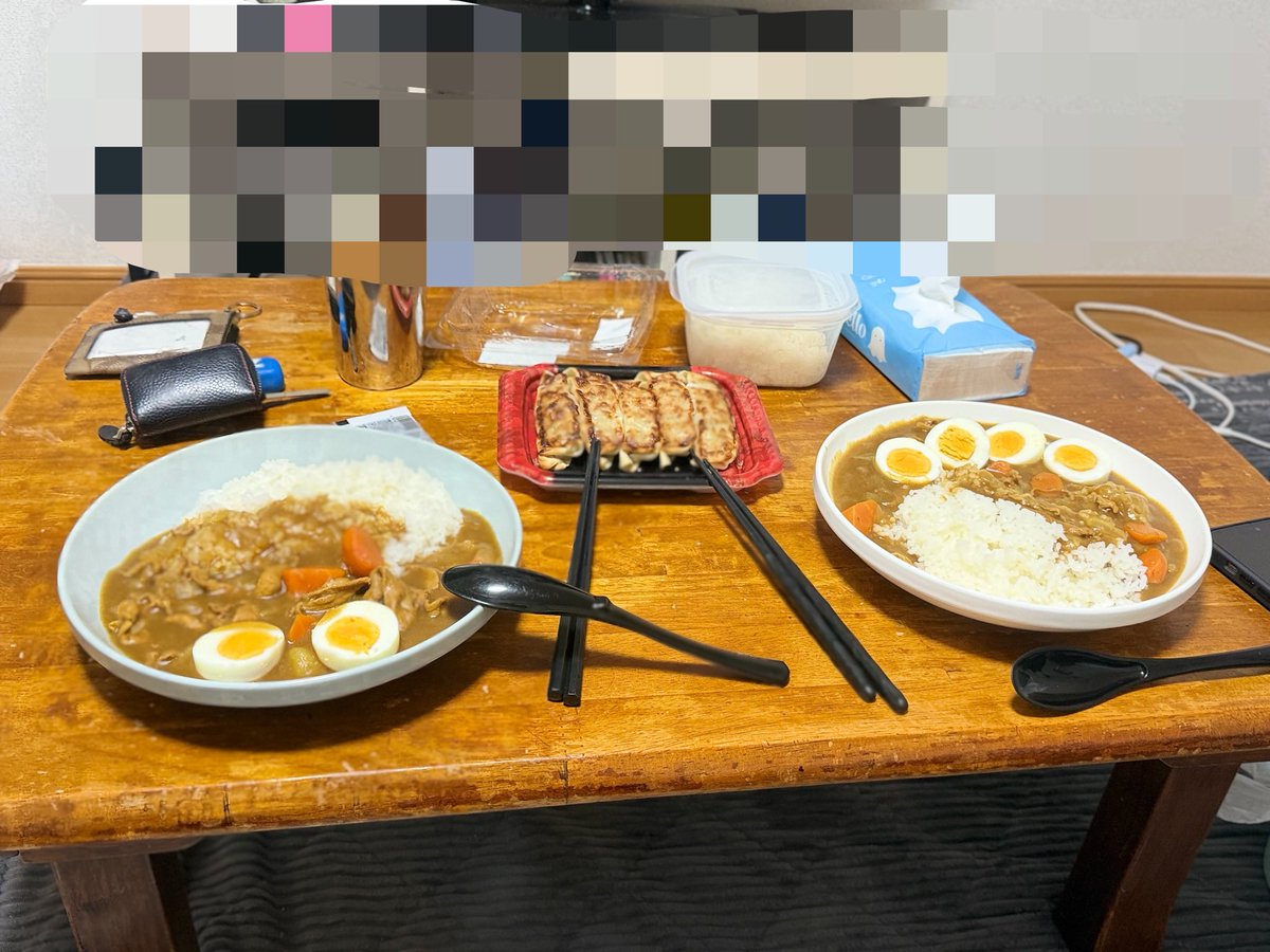 OneTstw's tweet photo. kenちゃんの家最終日は
一緒にカレー作って食べたー

幸せTimeやった！

 #ゲイ #げい #gay #バイ #幸せな時 https://t.co/kljkDAREfY