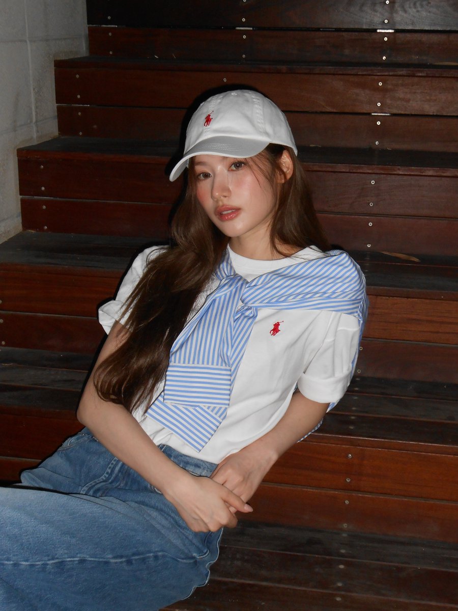 godmitzu's tweet photo. SANA FOR POLO RALPH LAUREN https://t.co/nLqjbH1wTp