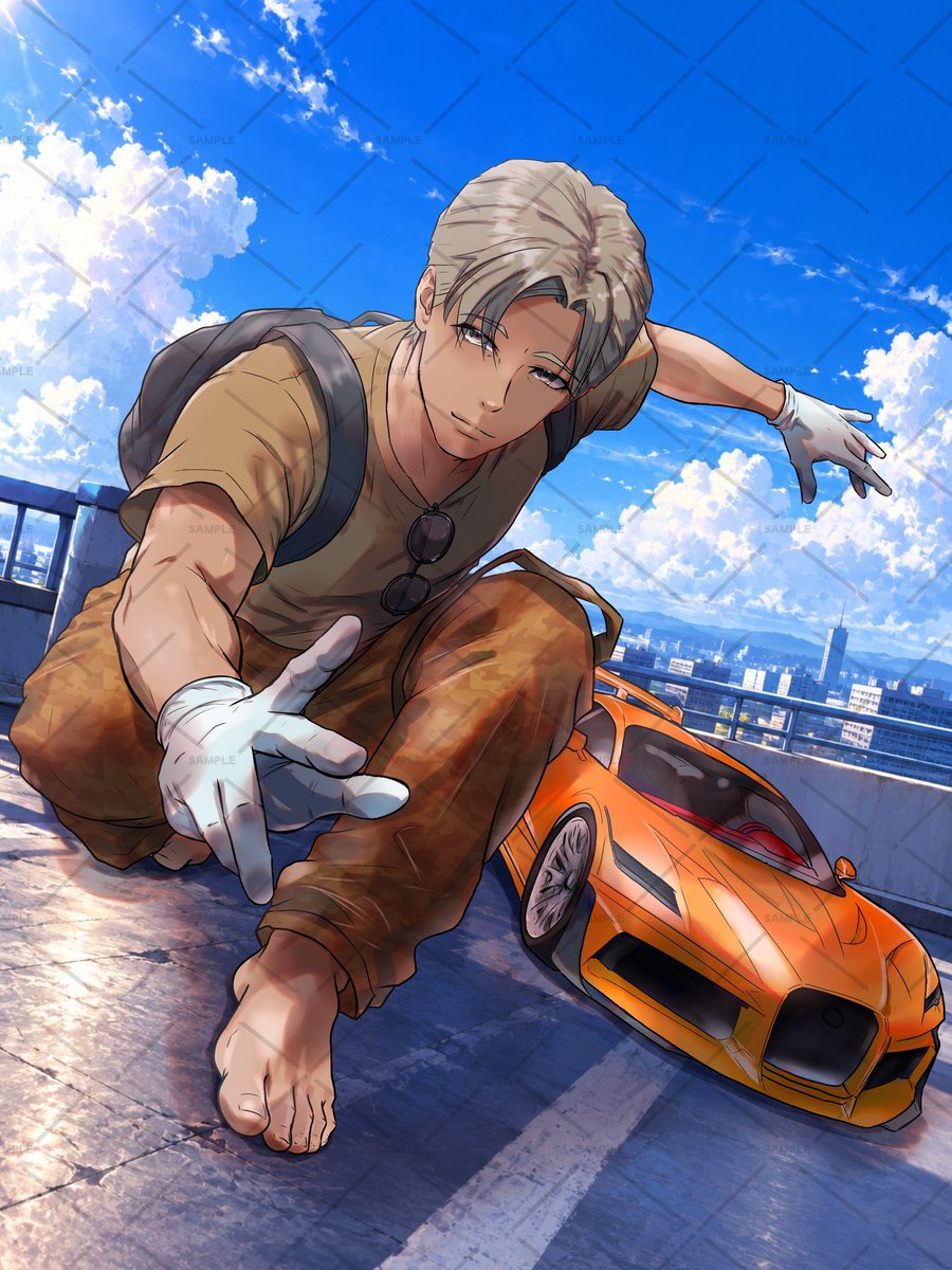 nanase_genshin's tweet photo. 【FIVEM ご依頼イラスト】
何ヶ月もかけて描かせていただきました🚗³₃
車を描くのが不慣れなので 良い勉強だった…
(背景だけAI借りてます💦)
描かせていただきありがとうございます!
また遊びましょうね〜🔫🔫🔫
#SIFCITY #FiveM #GTARP https://t.co/kzgNR6sw7X