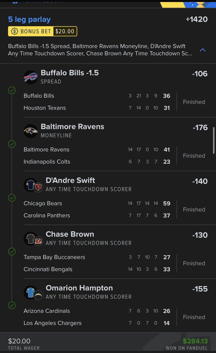 SideHustleBets_'s tweet photo. Side Hustle Bets with a BIG weekend. Almost a MONSTER weekend had the Packers not completely collapsed in the 4th. Data don’t lie! https://t.co/qTWwdd44JE