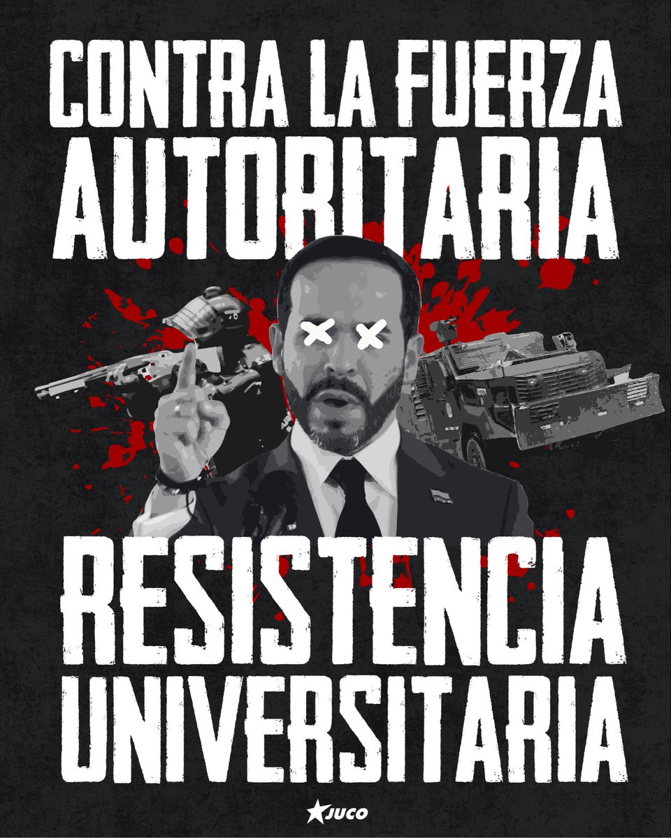 JUCOBTA's tweet photo. De La Espriella desconoce la autonomía universitaria y recurrir a la fuerza pública para perseguir al estudiantado movilizado. 

Sus declaraciones no son en defensa del orden: son amenazas contra el derecho a la protesta y a favor de la represión.

¡A organizar la rebeldía! ✊🔥 https://t.co/ImZDG0XrT4