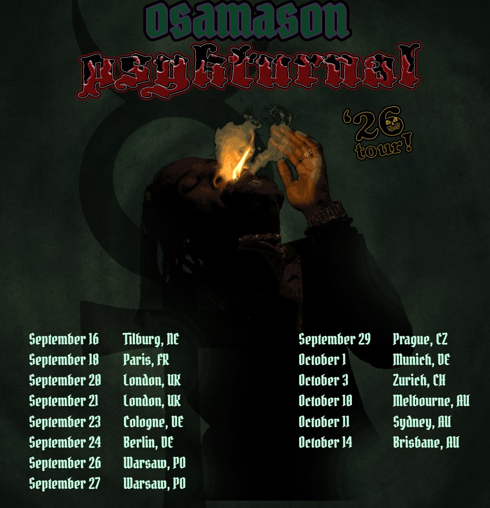psykeoutszn's tweet photo. OsamaSon dropping on the 25th? ⁉️👀 https://t.co/uJ5L4fHPQe