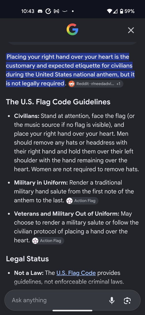 Dethronetyrants's tweet photo. @BrandonLBradfor @TacoforFive1 @EmpireStonePhx @CaitlinClark22 Your profile says military brat.. you have ties to the military and  you're Dumb AF  about the national anthem? Here let me raise your IQ a point or 2.. https://t.co/HgkejbQ2vA