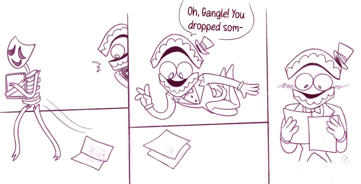 Blueberrysoda_'s tweet photo. The resident yaoi artist >:3

#tadcfanart #tadc #royalteeth #gangle #caine #kinger https://t.co/sq6fOfYcMw